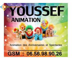 Animation événements anniversaires kermesses a Casablanca