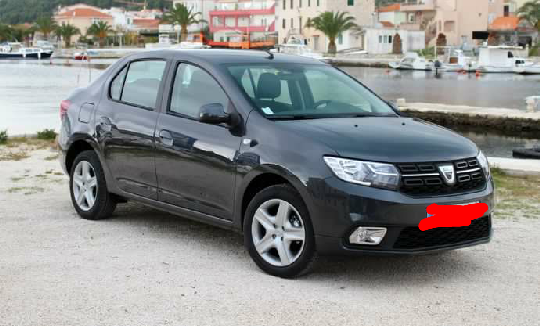 Voiture Dacia Logan Modele 2009 Gris Noir