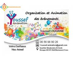 animation des anniversaires d’enfant ou adultes 0656989026