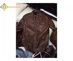 JACKET en cuir neuf pour HOMME