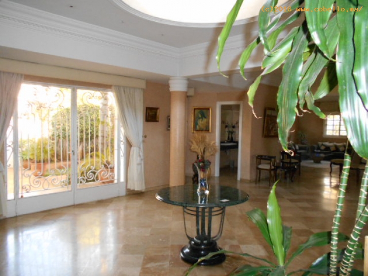 Villa de luxe en location à rabat Souissi