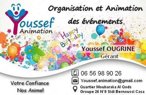 animation des anniversaires d’enfant ou adultes 0656989026