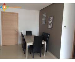 Appartement meublé 124m2 hay Riad Rabat prestigia