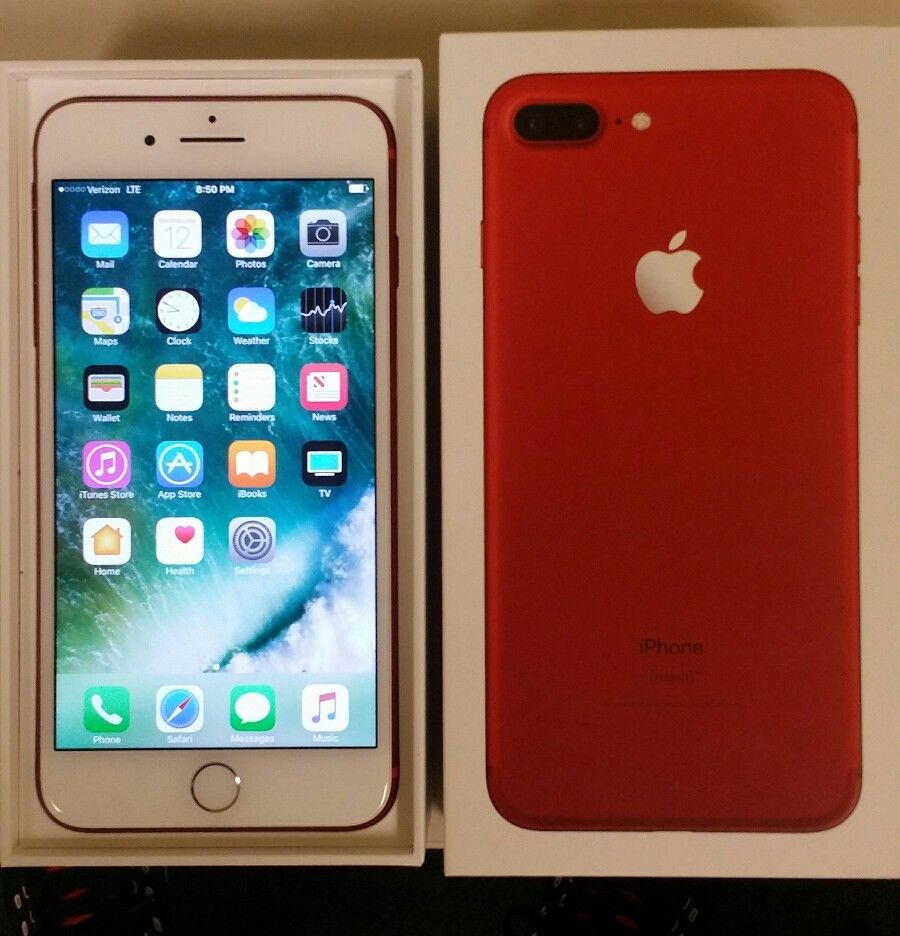 Apple iPhone 7 Plus 128gb RED