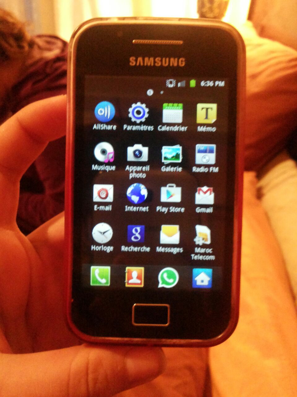 Samsung galaxy Ace