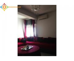 Appartement meublé de 60 m2 à Rabat Agdal