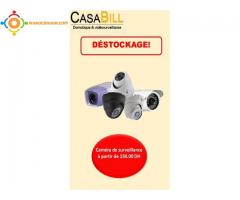 DESTOCKAGE TOTAL DE CAMERAS DE SURVEILLANCE ET DVR