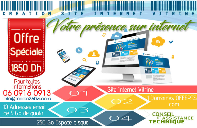 Offre site internet vitrine