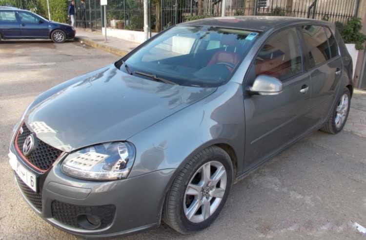 Vw golf 5 diesel 2.0l gt modéle 2008 100.000 DH