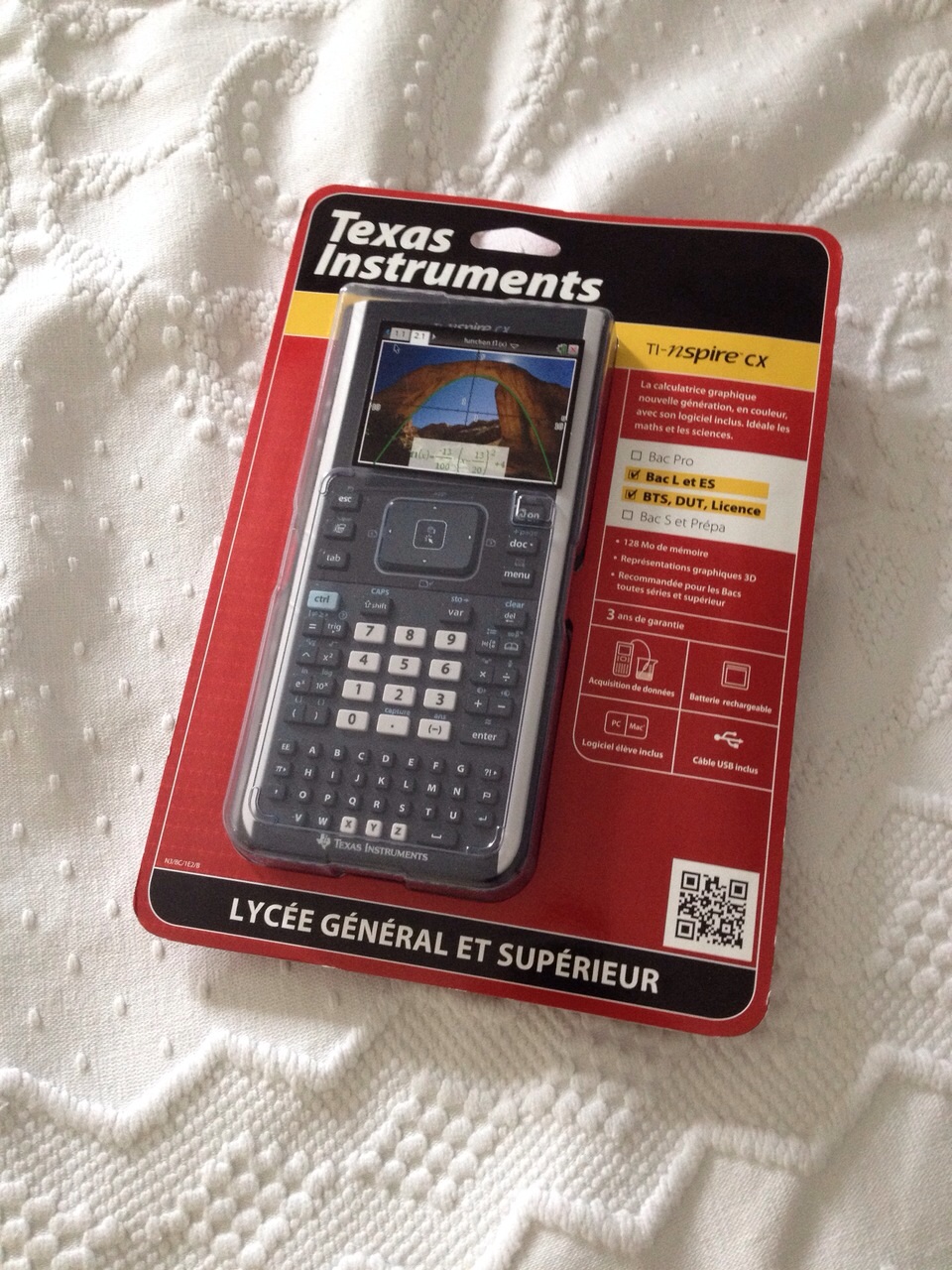 Calculatrice Programmable TI-nspire CX Neuve !