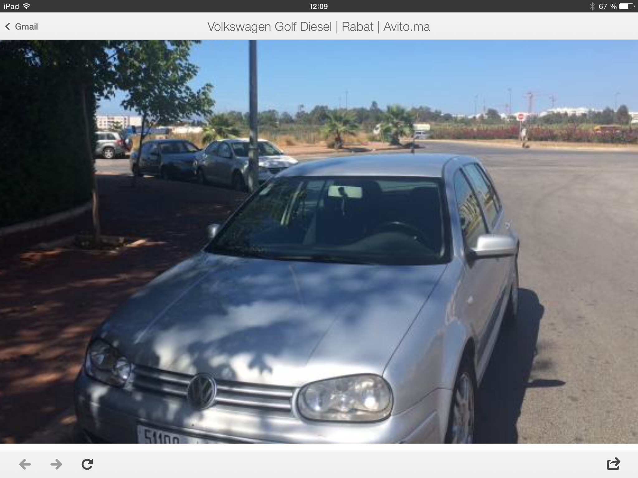 Golf 4 w du Maroc