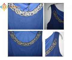 Jolie Robe Bleue Royal Strass NEW LOOK - M - NEUVE