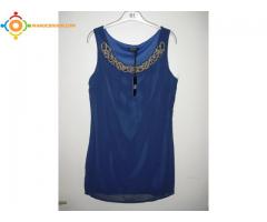 Jolie Robe Bleue Royal Strass NEW LOOK - M - NEUVE