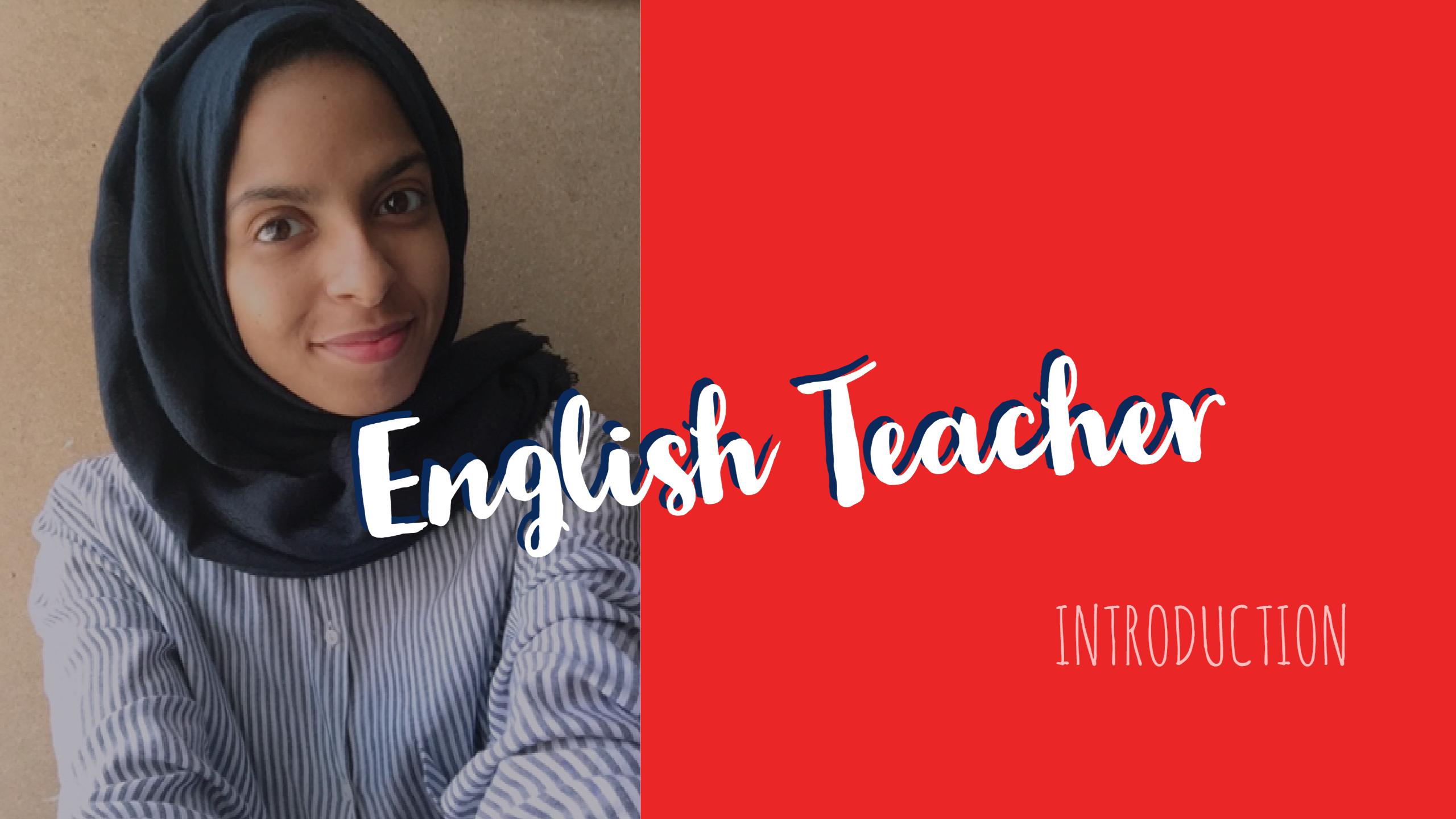 English Teacher (professeur d’anglais)