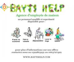 femmes de ménage qui sait cuisiner chez bayti help