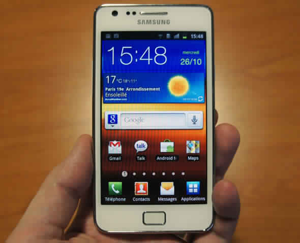 samsung galxy s2 blanc 16Go