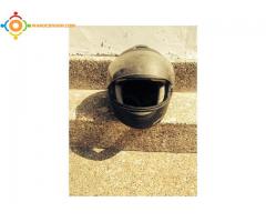 Casque moto modulable noir taille L