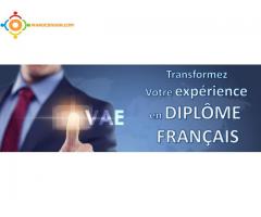 Transformez votre expérience en Diplôme Français