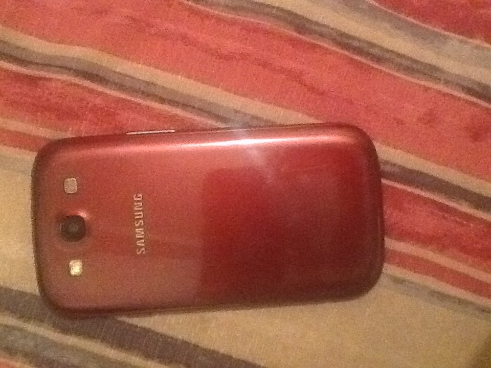 Samsung S3 rouge