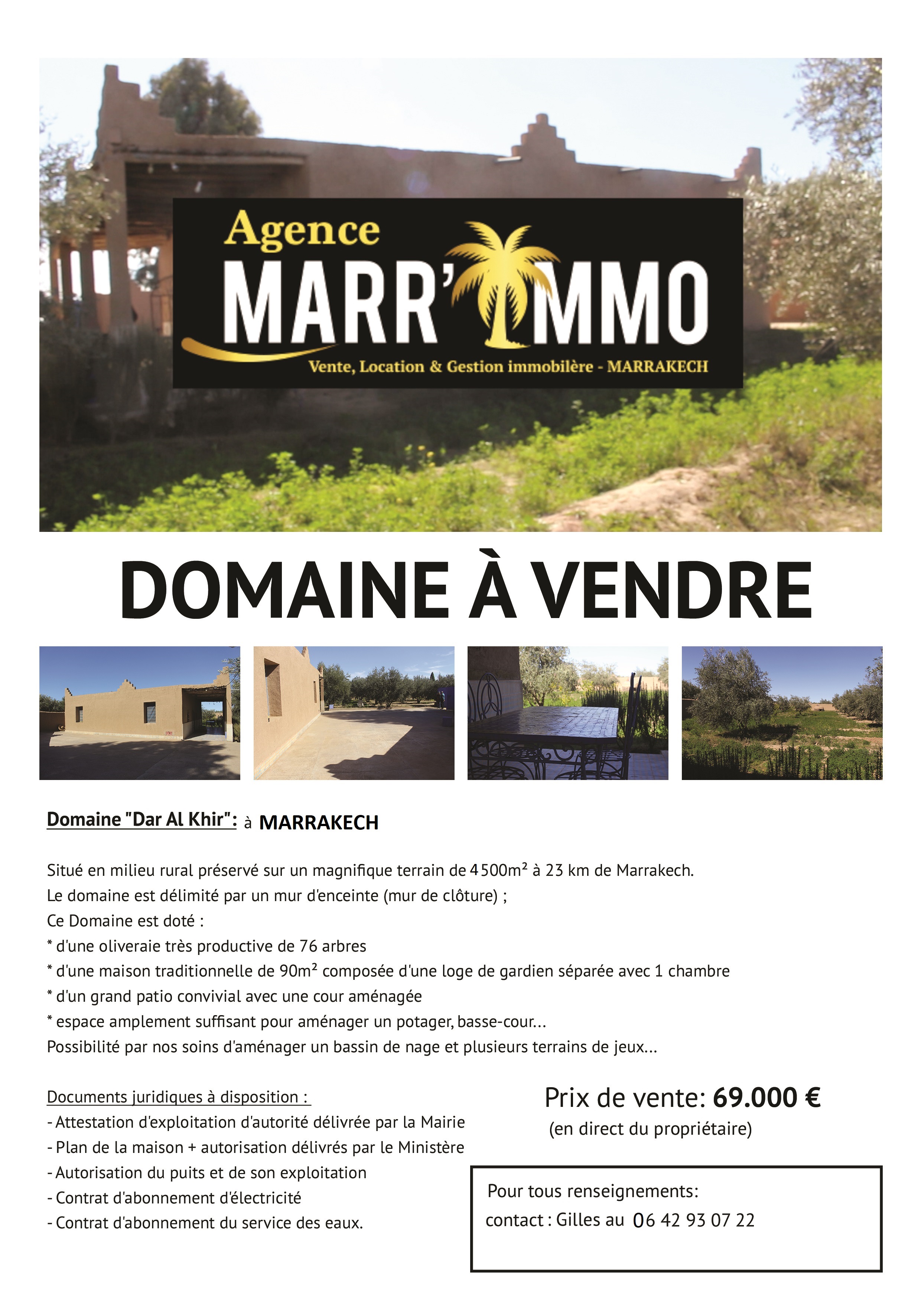 Grand Domaine de 4500M²