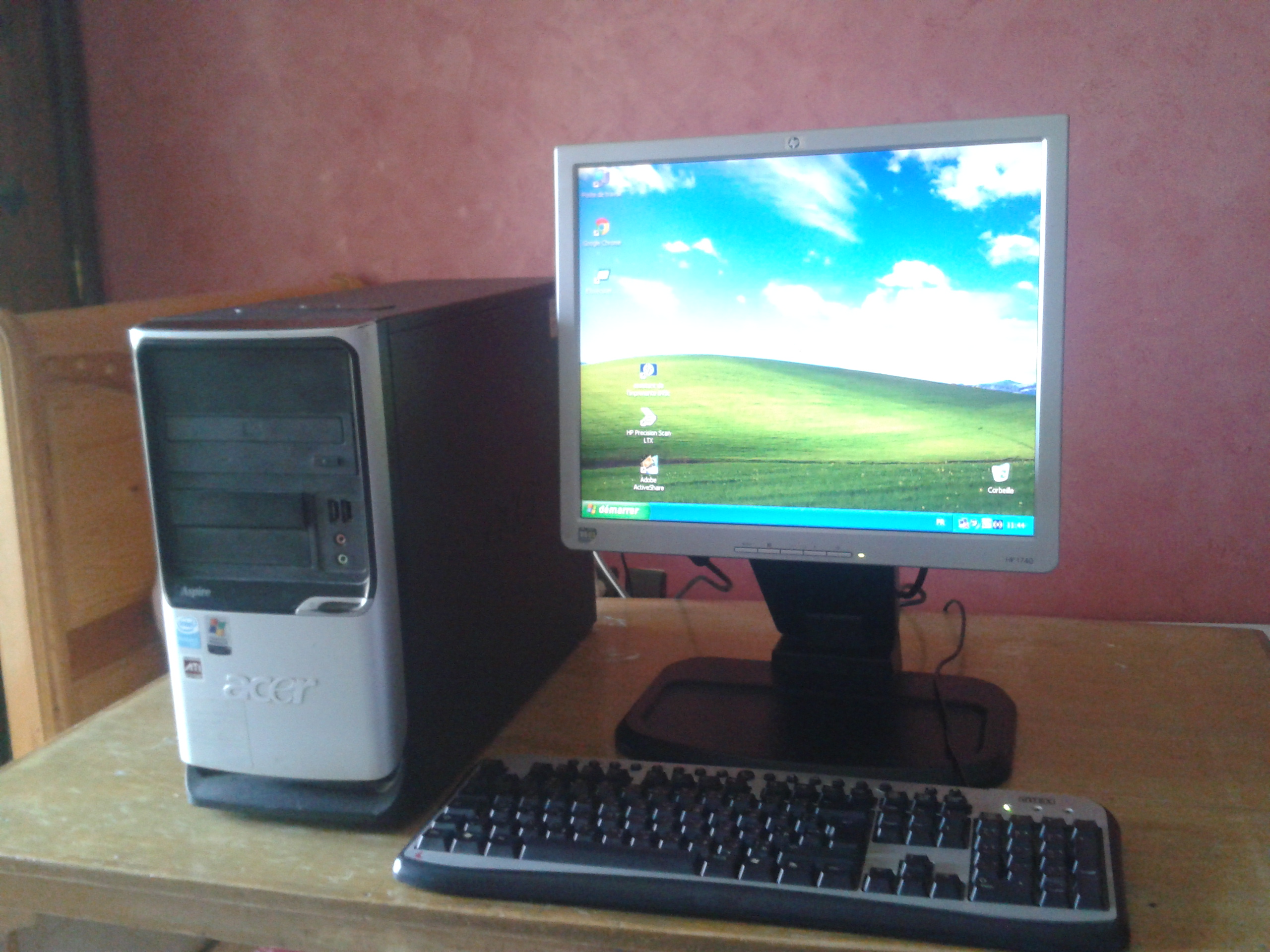 pc de bureau complet