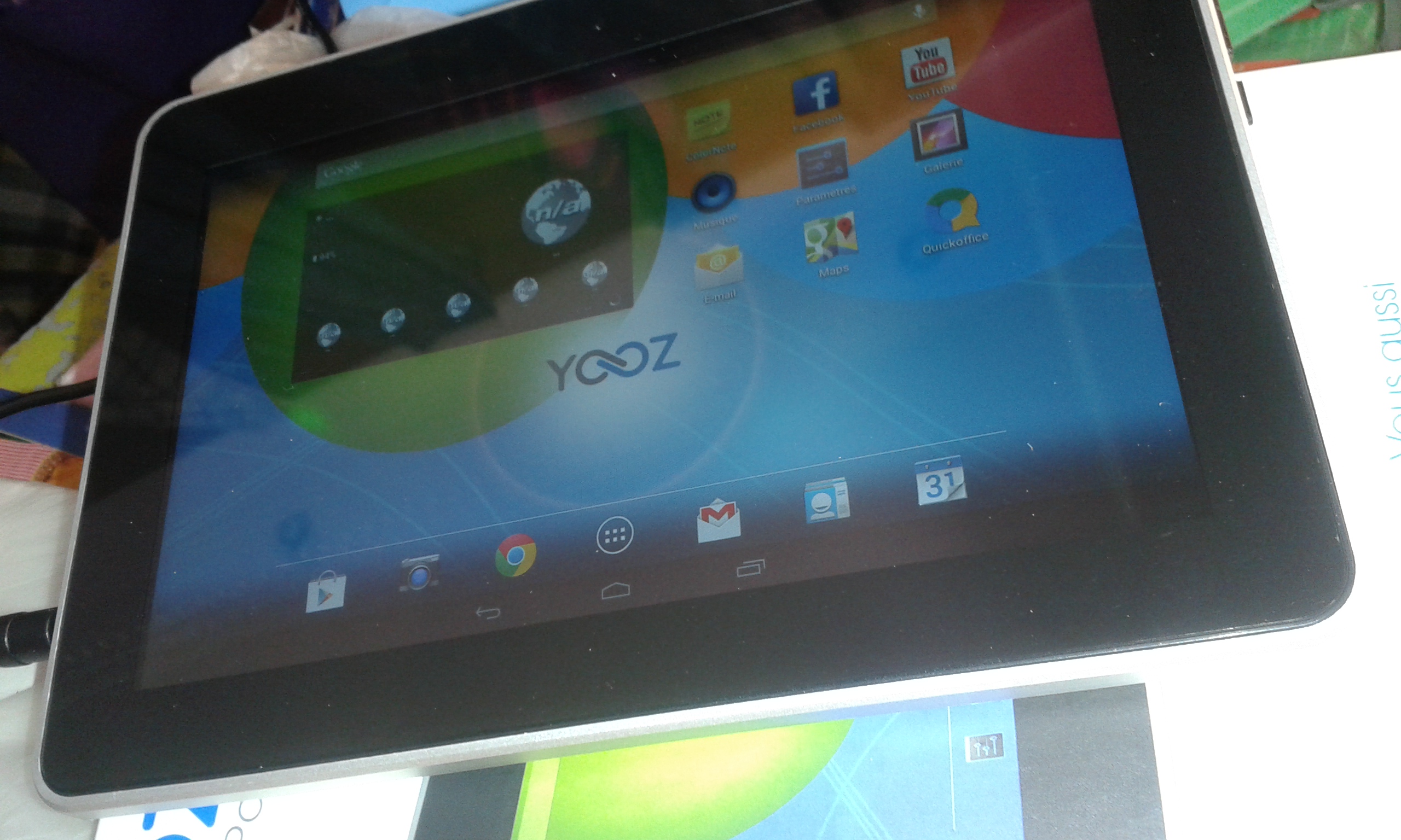 Tablette MyPad yooz 2Cam-16GB(MEMORY)-1go.(RAM)