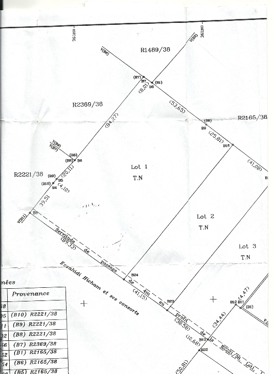 lot de terrain constructible