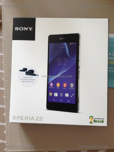 Sony experia z2 blanc neuf