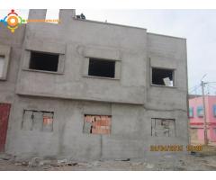 VENDRE MAISON REZ DE CHAUSSSE+1 ETAGE A SIDI TAIBI KENITRA