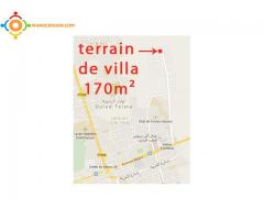 terrain de villa ouled tayma