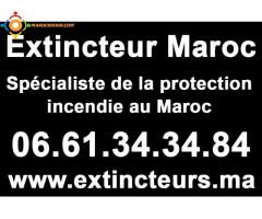 Extincteur maroc Marrakech