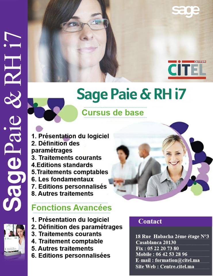 Formation Sage Paie