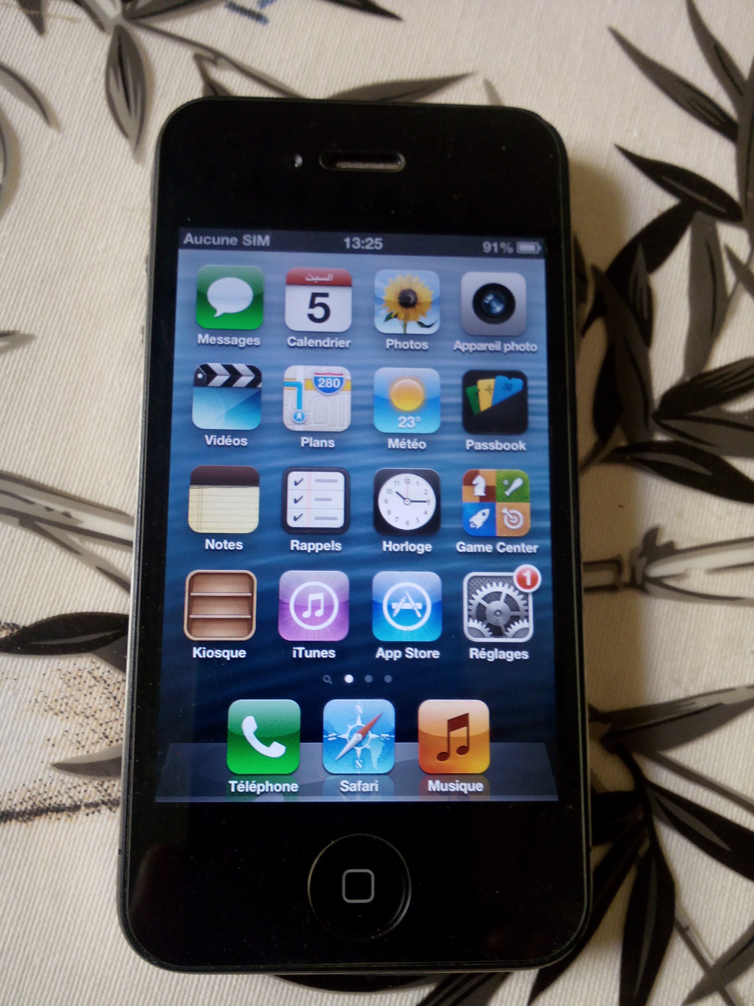 Iphone 4 noir, 32 Gb