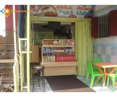 LOCALE  DE SNACK A LOUER OU A VENDRE