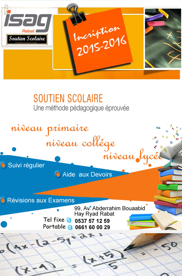 Isag Soutien Scolaire