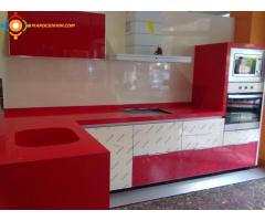 promotion plan de travail cuisine-silestone