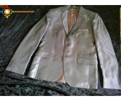 costume gris ( Zara )