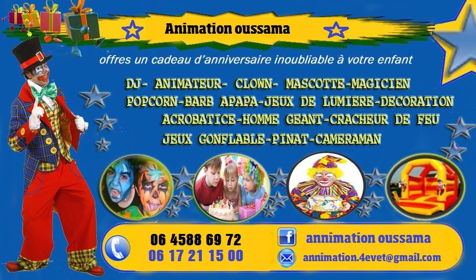 Animation anniversaire