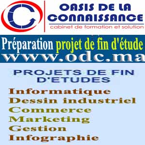 Préparation en projet de fin d’étude les écoles sup ofppt faculté