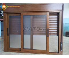 Travaux Menuiserie aluminium نجارة الألمنيوم