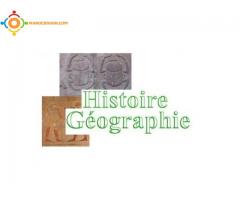 Cours particuliers Histoire-Géographie