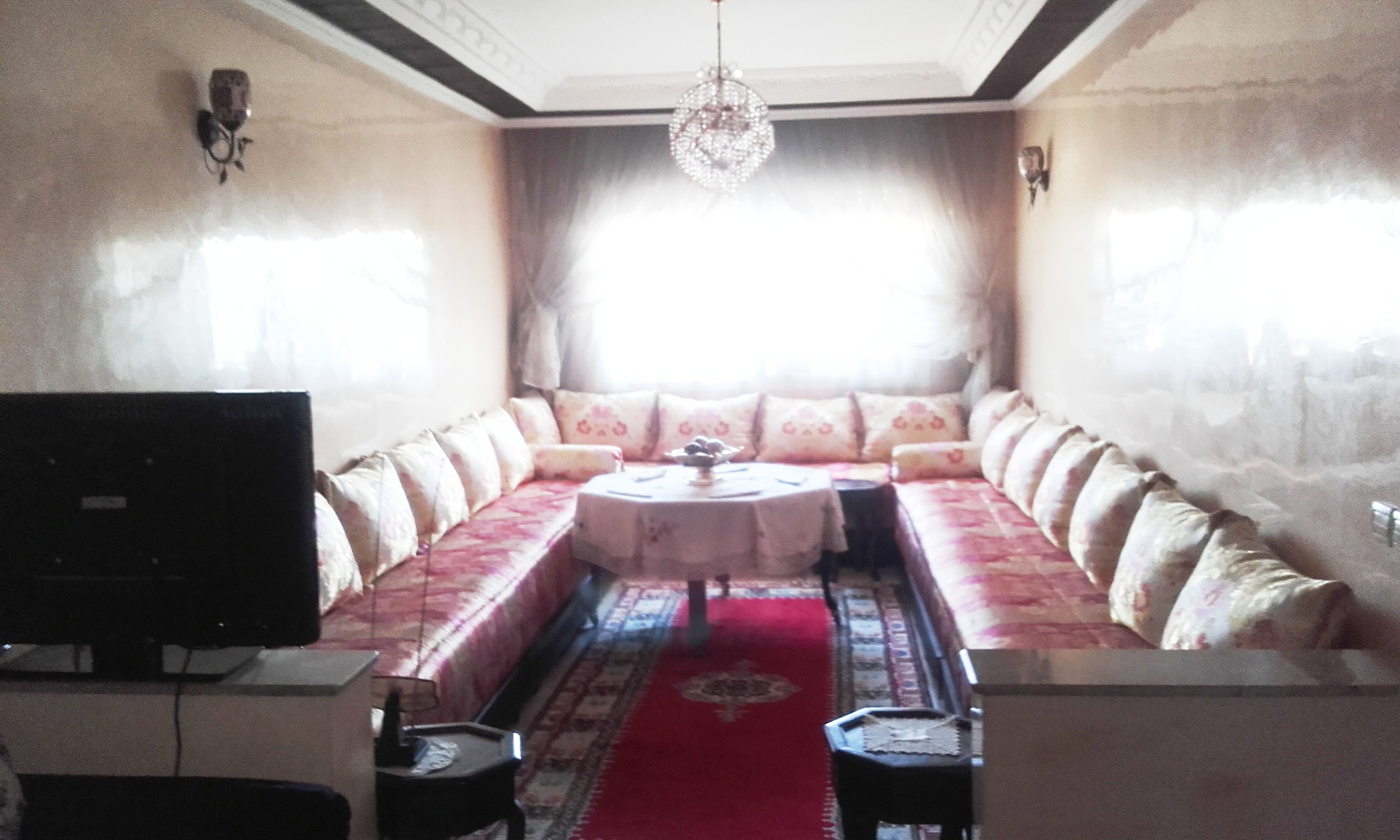 Bel spacieux appartement F5 à Rabat Hay Ryad