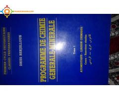 livre programme de chimie generale et minirale