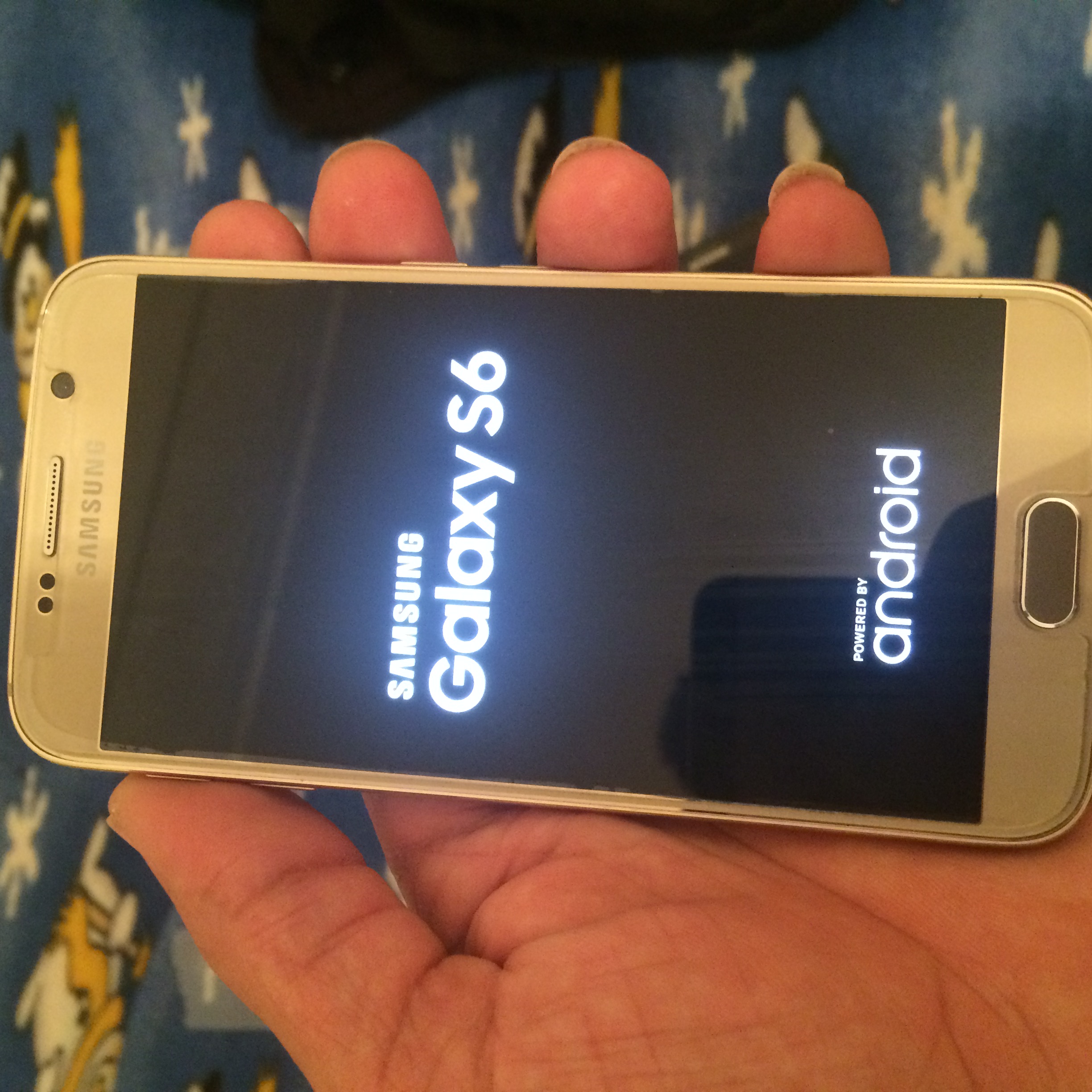 Samsung s6 Gold comme neuf