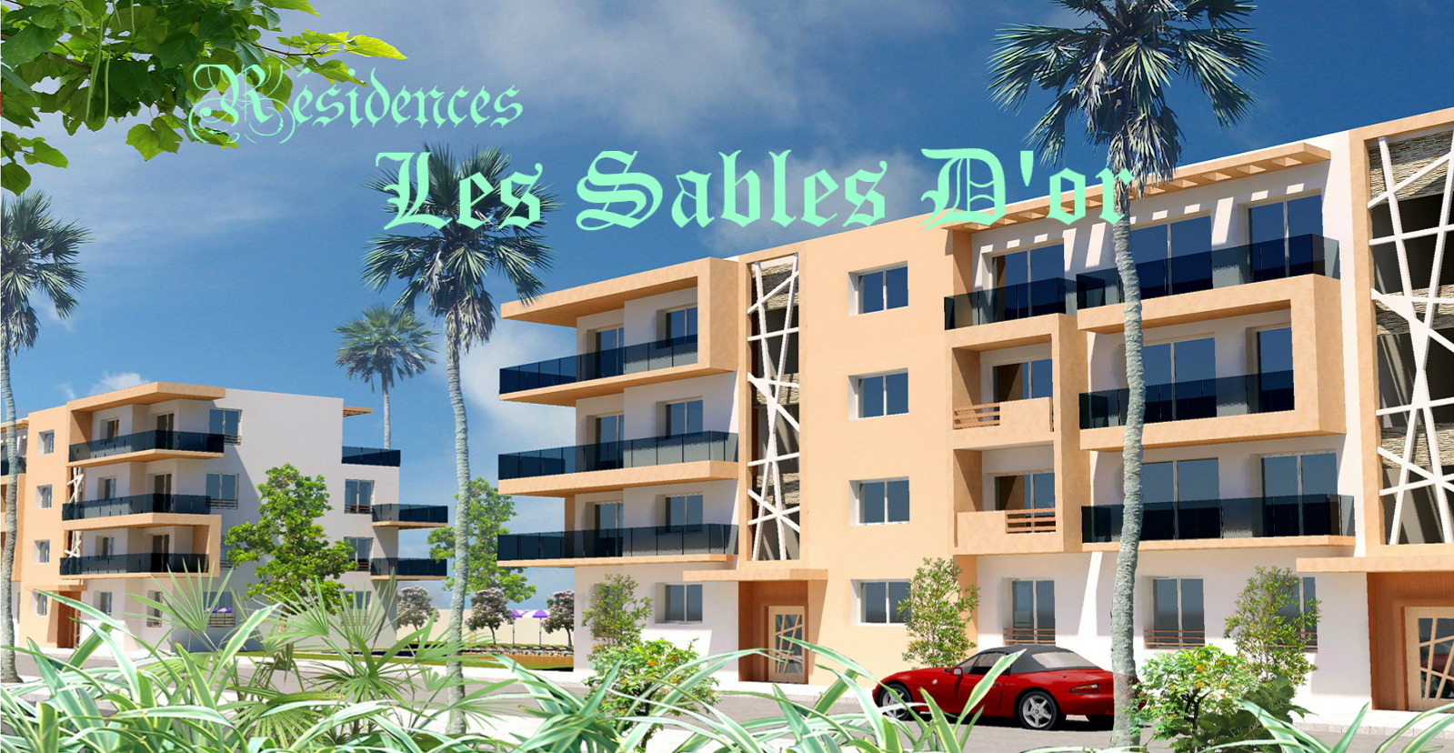 Appartement 89m² a Les sables d'or