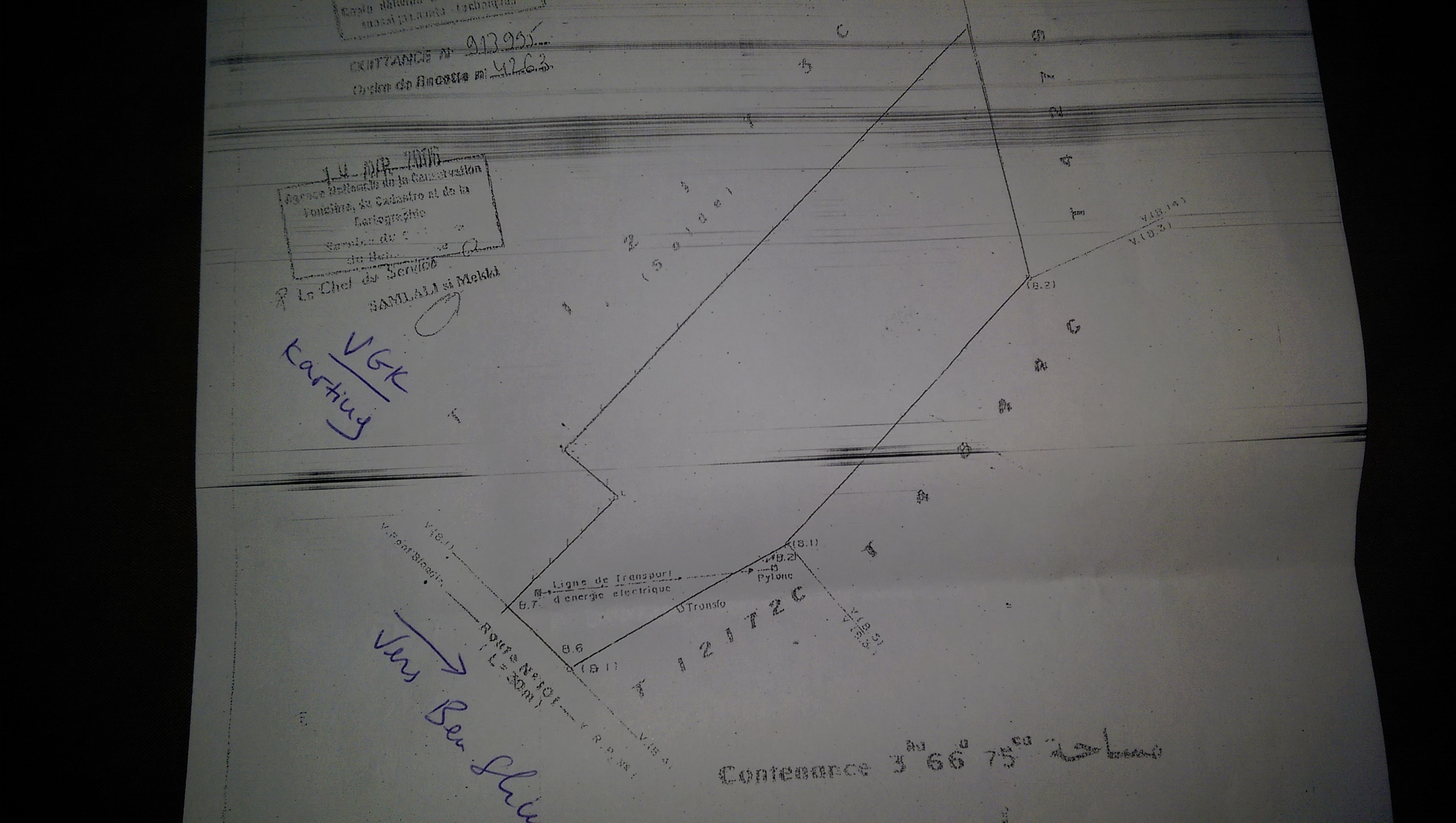 Terrain titré 40000 m2 à Mohammedia