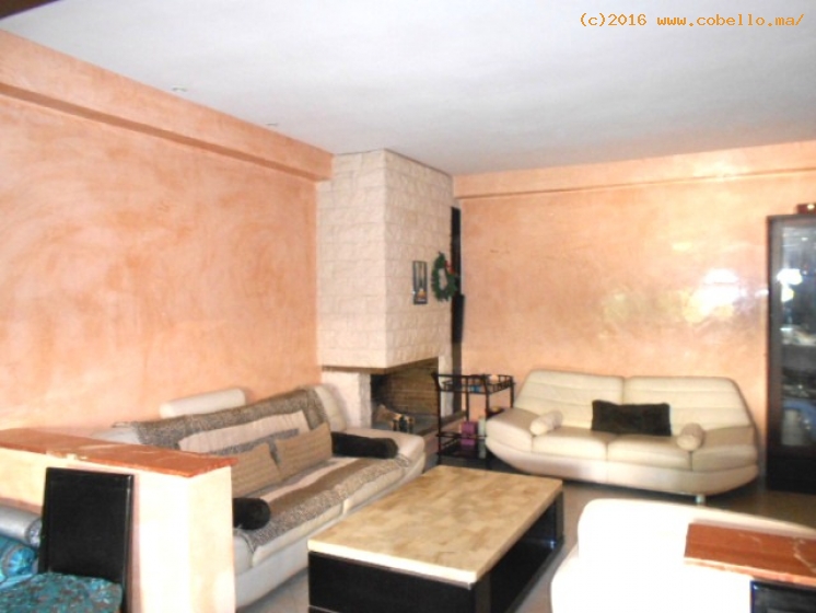 Moderne appartement meublé en location à Rabat Harhoura