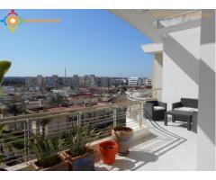 Préstigieux appartement avec terrasse en location à rabat hay riad