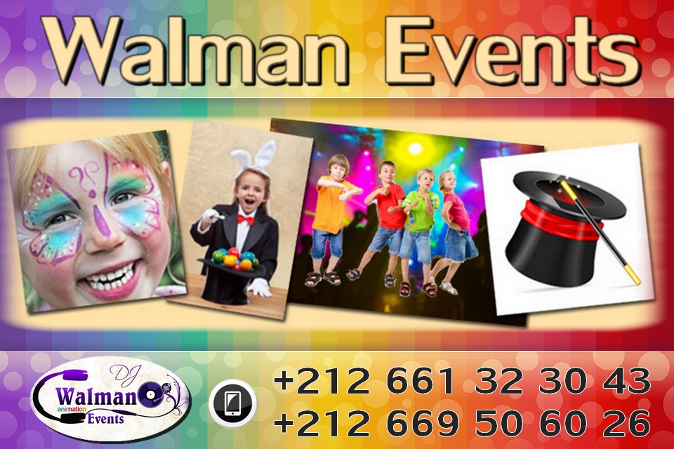 Animation des fêtes anniversaires pour enfants Casablanca 0661323043