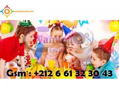 Animation des fêtes d'anniversaires pour Enfants à domicile 0661323043